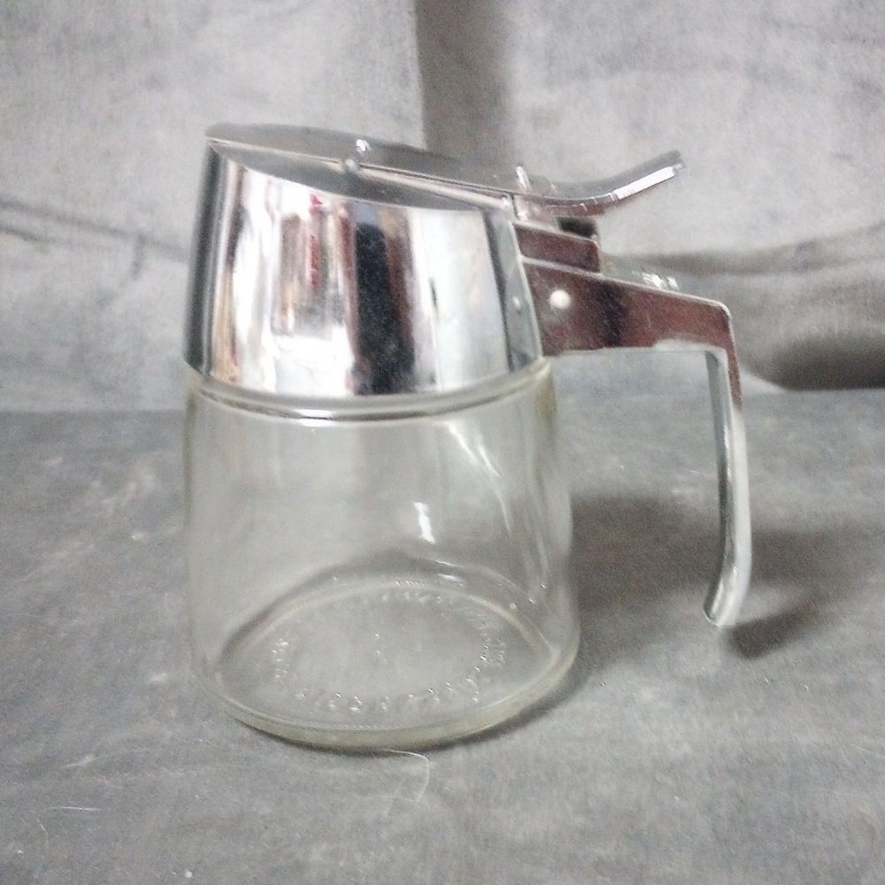 Vintage Dripcut Syrup Dispenser EUC